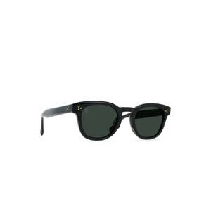 NEW RAEN OPTICS men's squire sunglasses in recycled black / green polarized